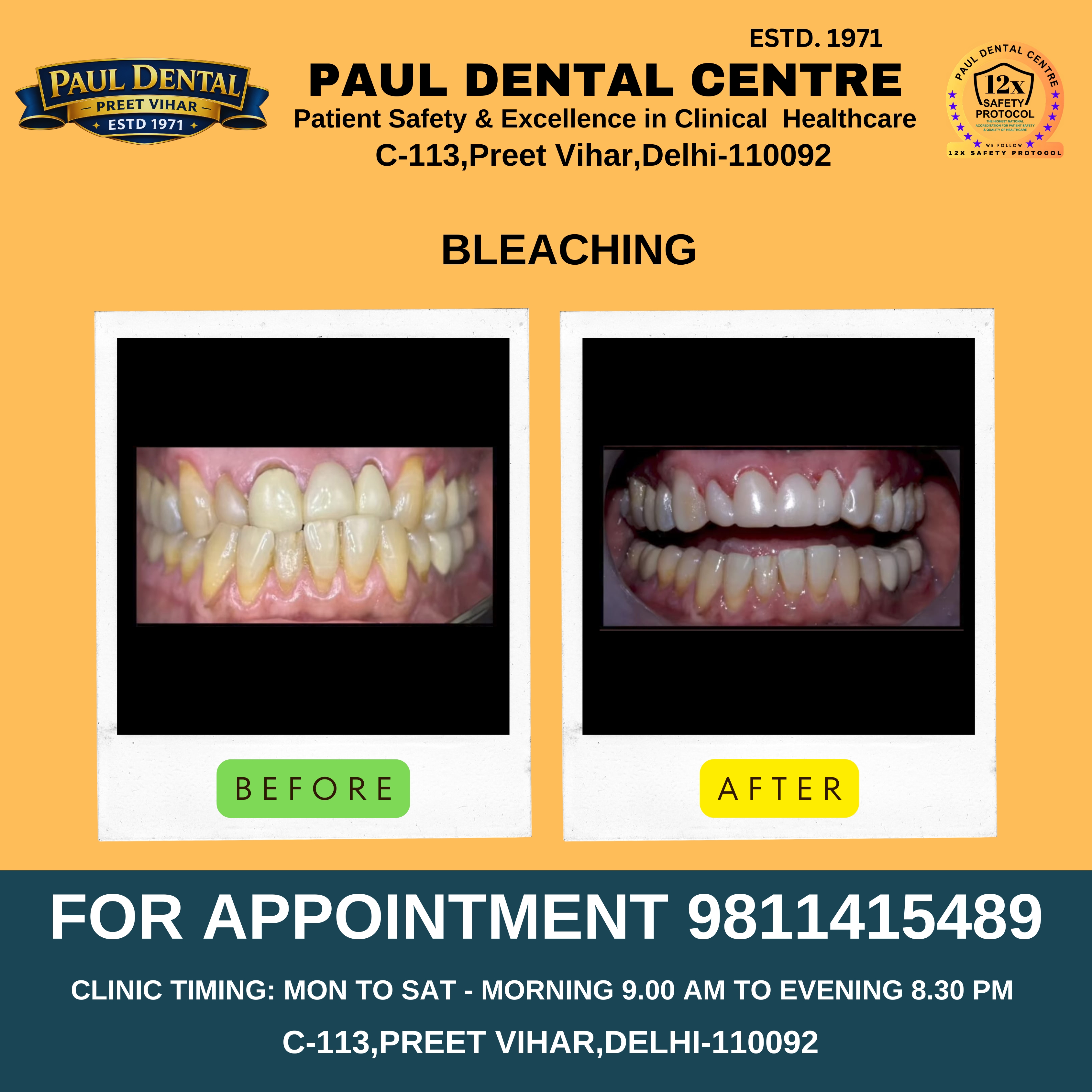Case 10 – Paul Dental Center
