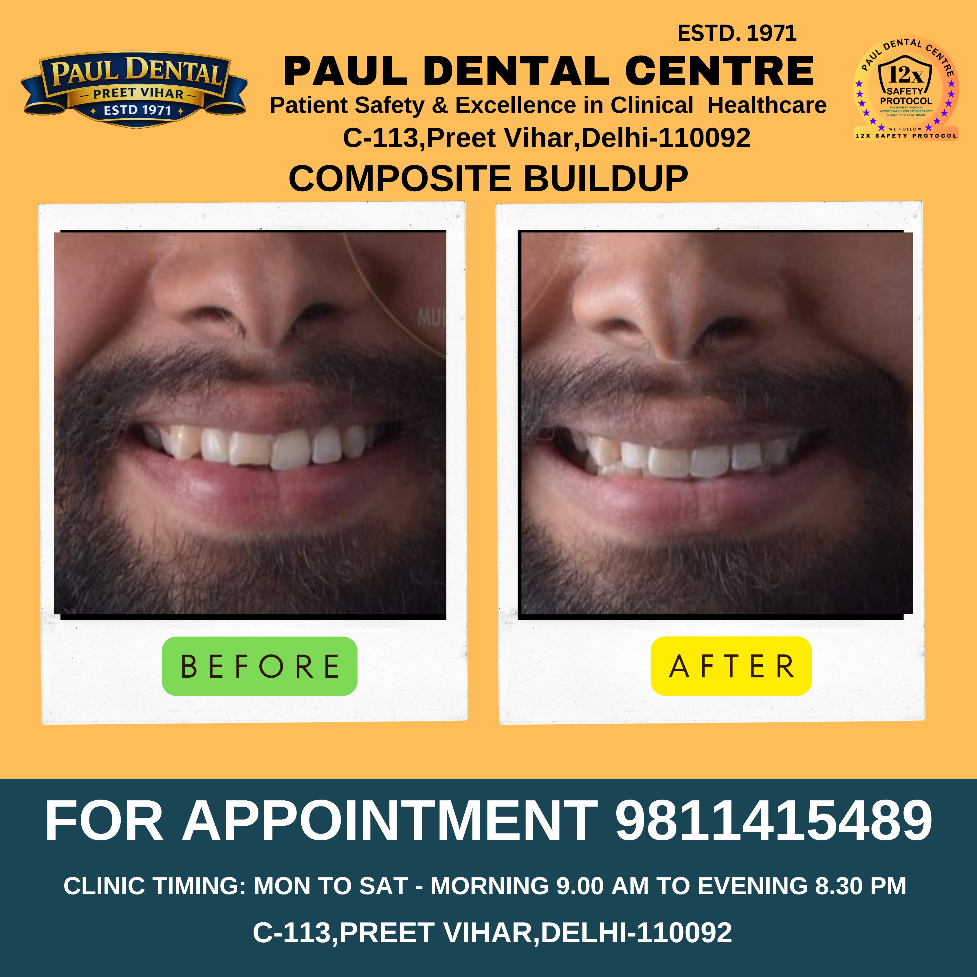 Case 3 – Paul Dental Center