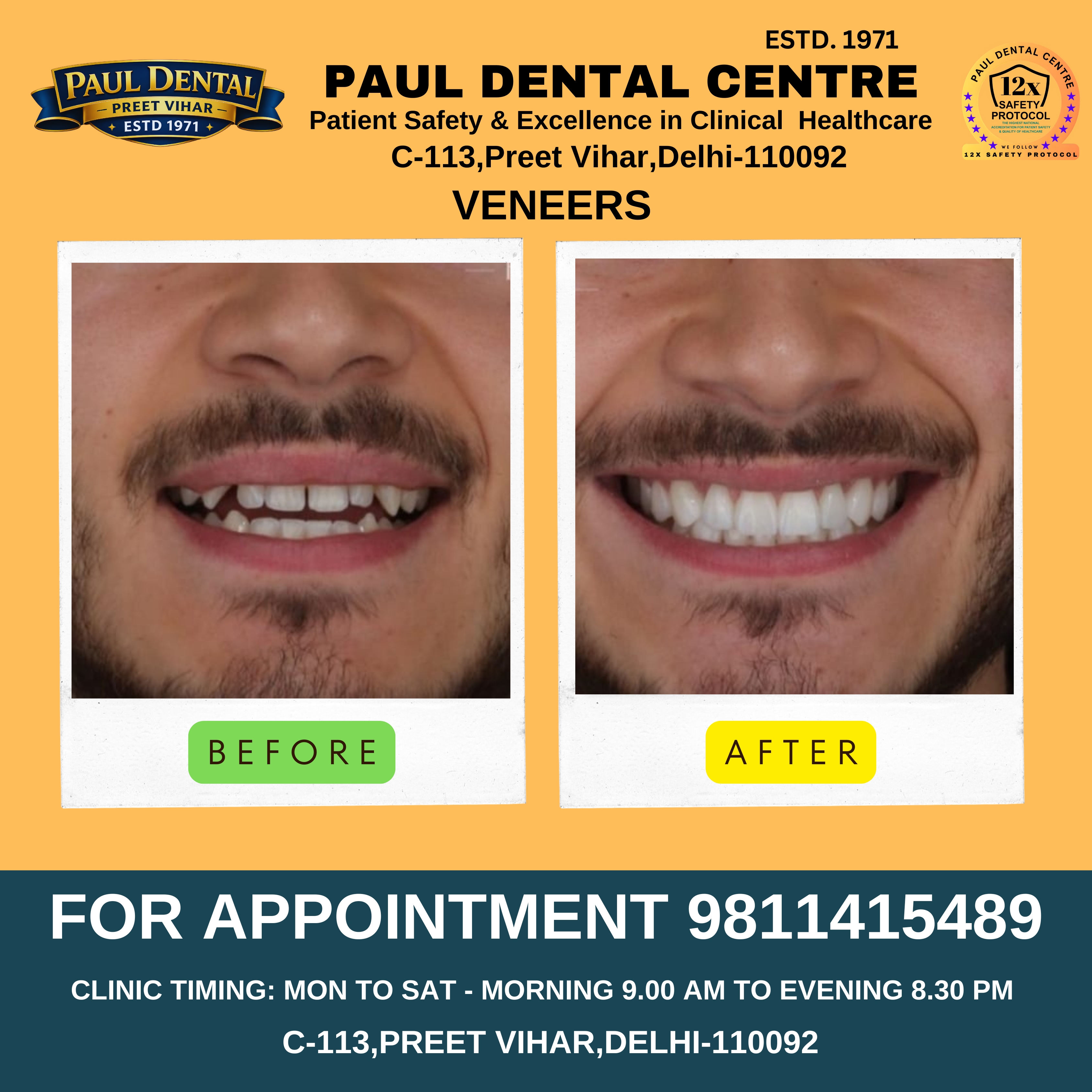 Case 5 – Paul Dental Center