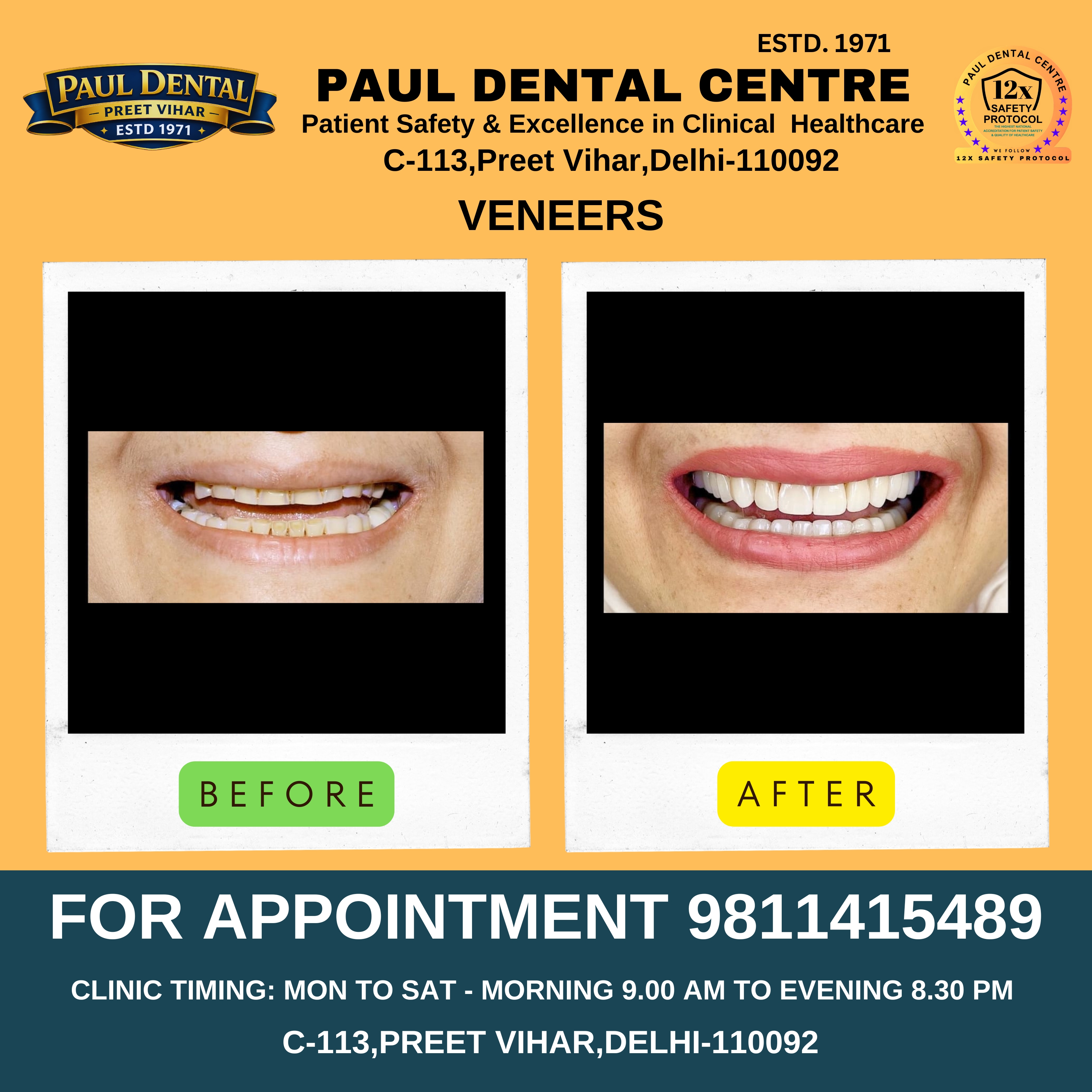 Case 8 – Paul Dental Center